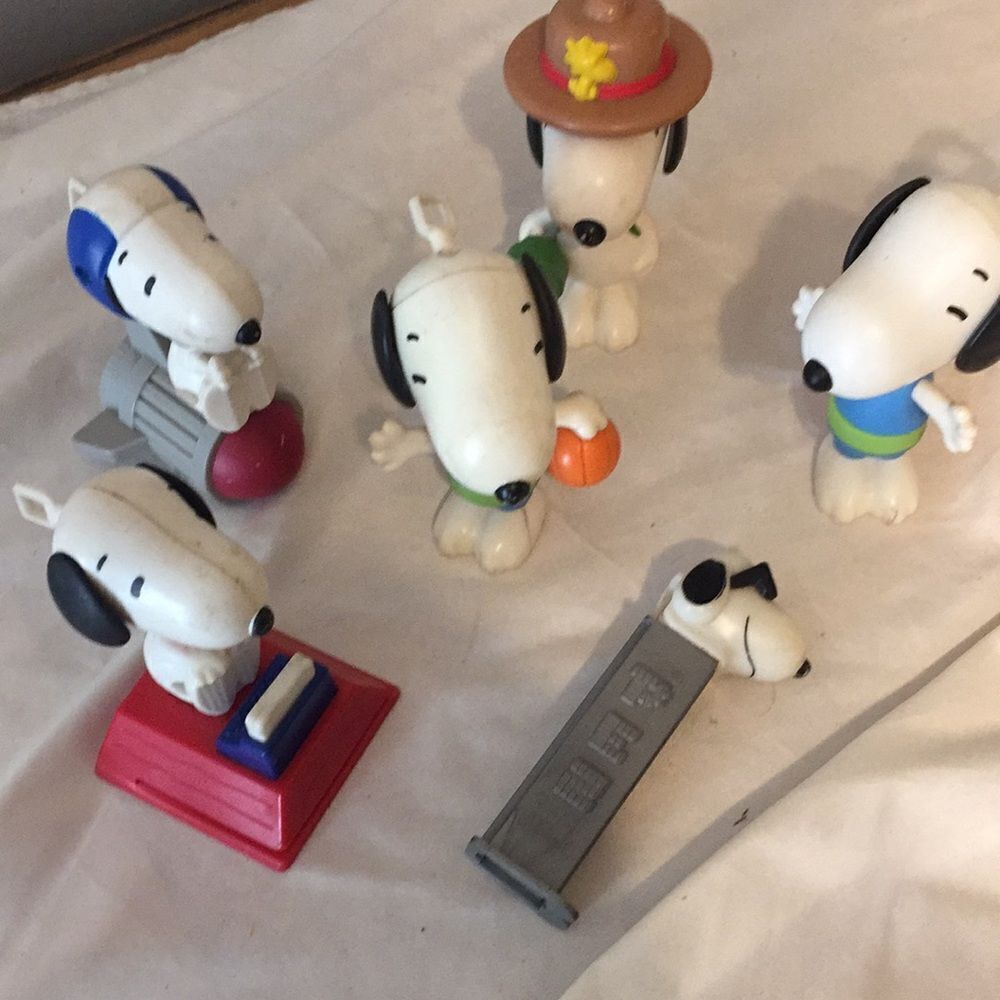 McDonalds Snoopy Kids Meal Toys